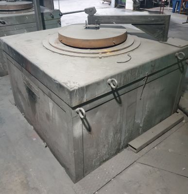 Morgan Erbo 600 crucible furnace O1752, used
